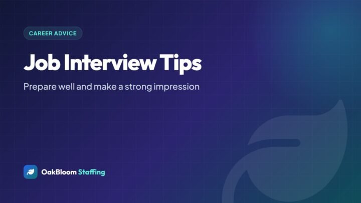 Job Interview Tips: How to Prepare and Make a Strong Impression